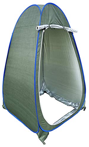 HOMECUTE Polyester Foldable Portable Pop up Cloth Changing Tent or Toilet Tent for 1 Person Camping, Hiking and Picnic (Green)