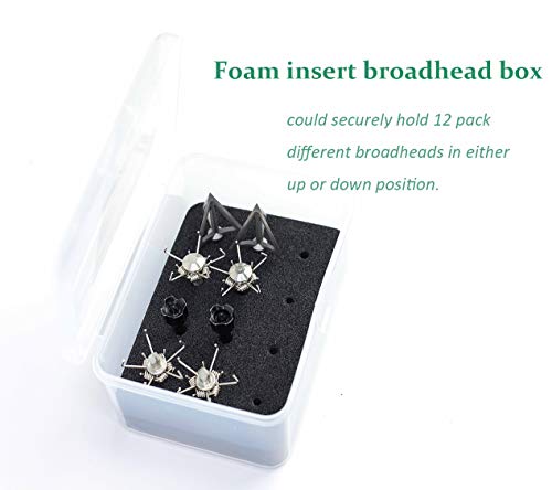 image for Ontsho 12 PK Small Game Broadheads 100 Grain Archery Hunting Arrow Tip