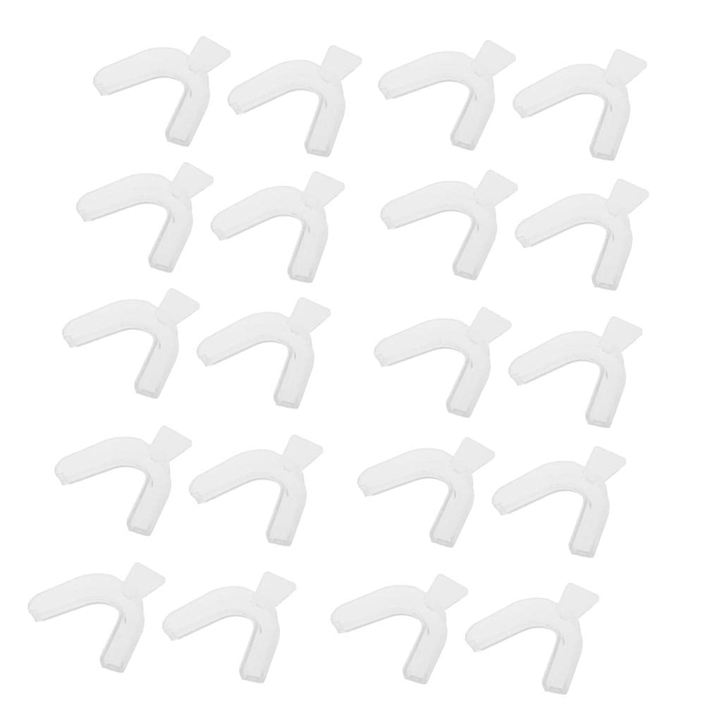 Jojomis 10 Paar Schalen Zahnschutz Mundschutz Mundpflege Hygiene