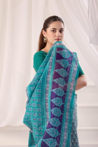 Image of TAMAIRA FASHION Mulmul Pure Cotton Saree For Woman |Office Wear Daily Wear Sarees For Women Without Blouse Piece(Available in 19 Colours)