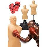国内正規品【現役プロ監修】人型 サンドバッグ 自立型 高さ調節可 人肌に近い特殊素材 ボブ ヴェノム ボクシンググローブ付属 実戦型打撃練習 パンチングマシーン プロ格闘家監修