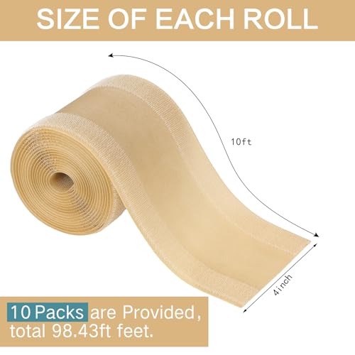 Image of WILLBOND Carpet Cord Cover Cable Protector Floor Cover Cable Protector Management Only for Commercial Office Carpet(98.43 ft,Khaki)