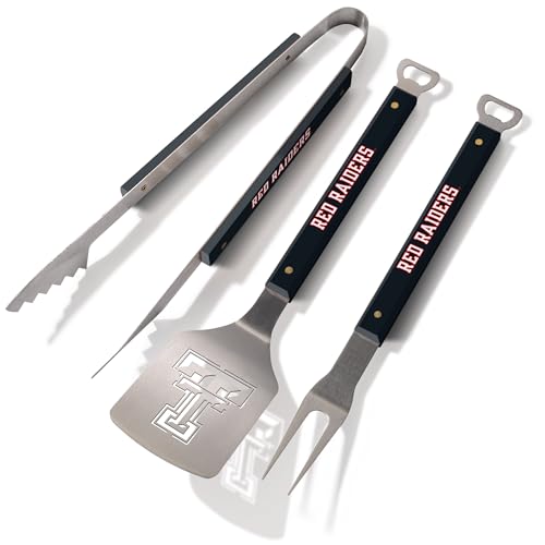 YouTheFan NCAA Spirit Series 3pc BBQ Set , 22" x 9" - image 1