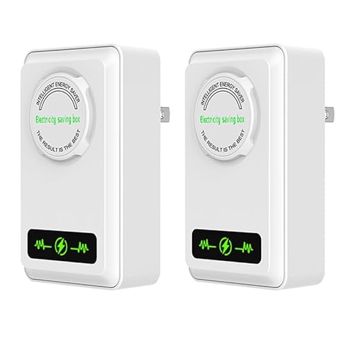 2025 Latest Version Power Saver Pro X, Stop Watt Energy Saving Device, Stopwatt Electricity Saving Device Save Electricity, Energy Power Saver, Stop Watt Electricity Saving Box (2PCS Standard 1)