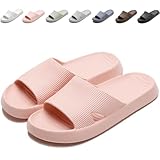 Anmerl Chaussures de Douche pour Hommes et Femmes, Douces et Confortables Ultra Légères été Pantoufles, Antiderapant Séchage Rapide Chaussons de Bain   pour Maison, Jardin, Piscine, Plage