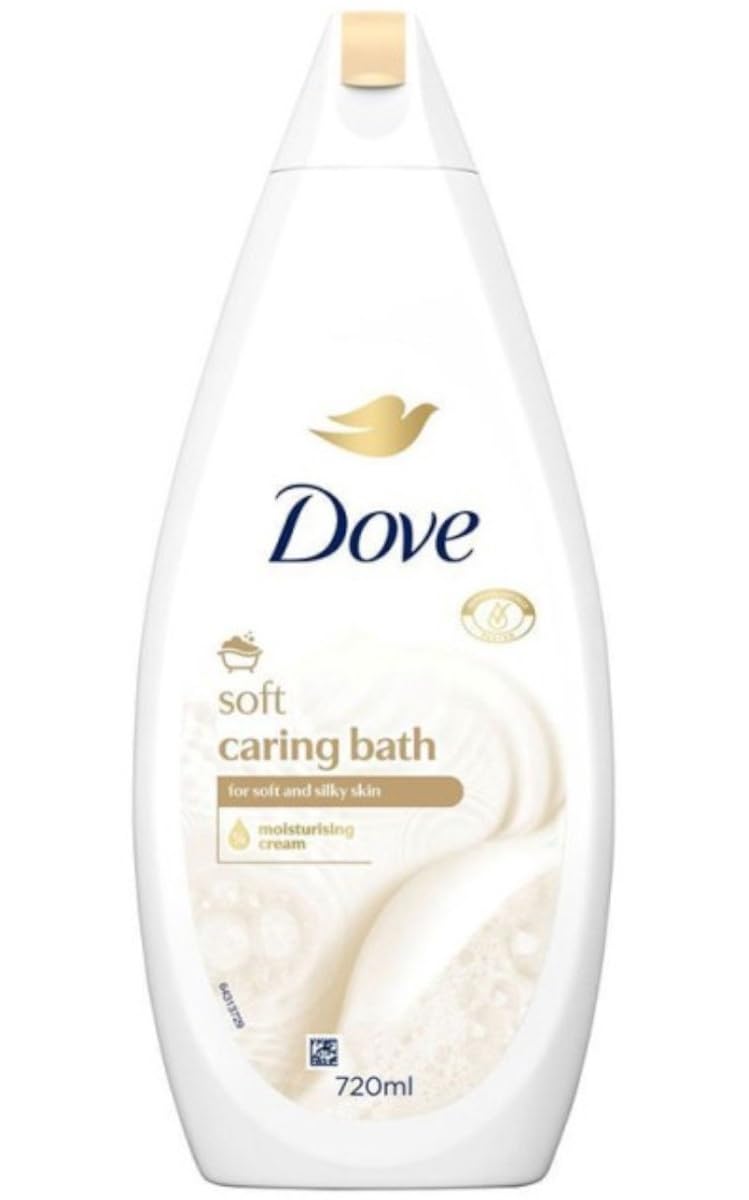 Dove Caring Bath - Gel de ducha (6 unidades, 720 ml)