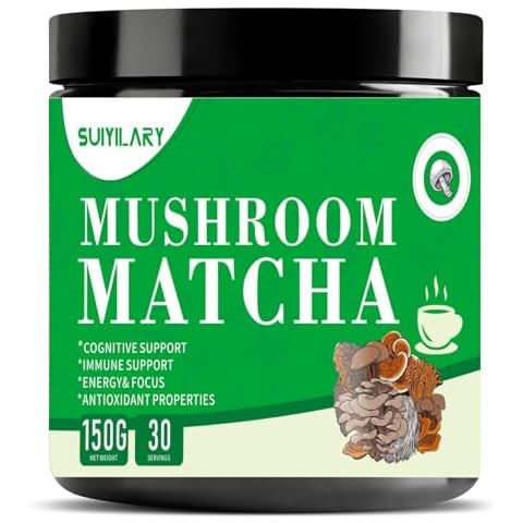 Suiyilary Mushroom Matcha Powder Cover