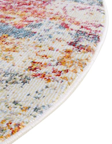 Tapete Oval Santiago 3x5 crema medio miniatura 6