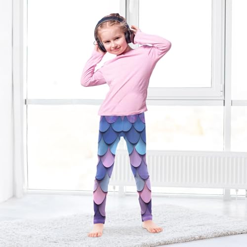 Bolaz Toddler Girls Leggings Printed Yoga Pants Leggings Fish Scales for Kids4