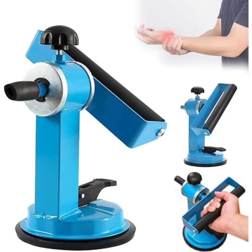 Elbow Joint Rehabilitation Trainer, Manual Wrist Rehab Equipment with Adjustable Resistance, Upper Limb Rehabilitation Training Device, Suction Cup Design for Muscle Strength Training