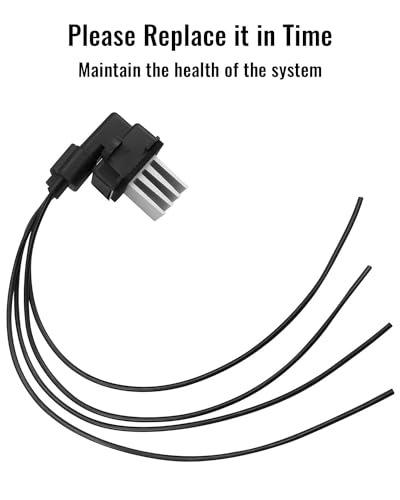 Image of BL3Z-19E624-A HVAC Blower Motor Resistor Kit Fit for Ford Expedition 2009-2017 Ford F150 2009-2014 Lincoln Navigator 2009-2017, AutoTempControl Black