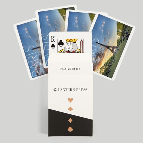 Baraja de Poker 52 cartas París Torre Eiffel miniatura 6