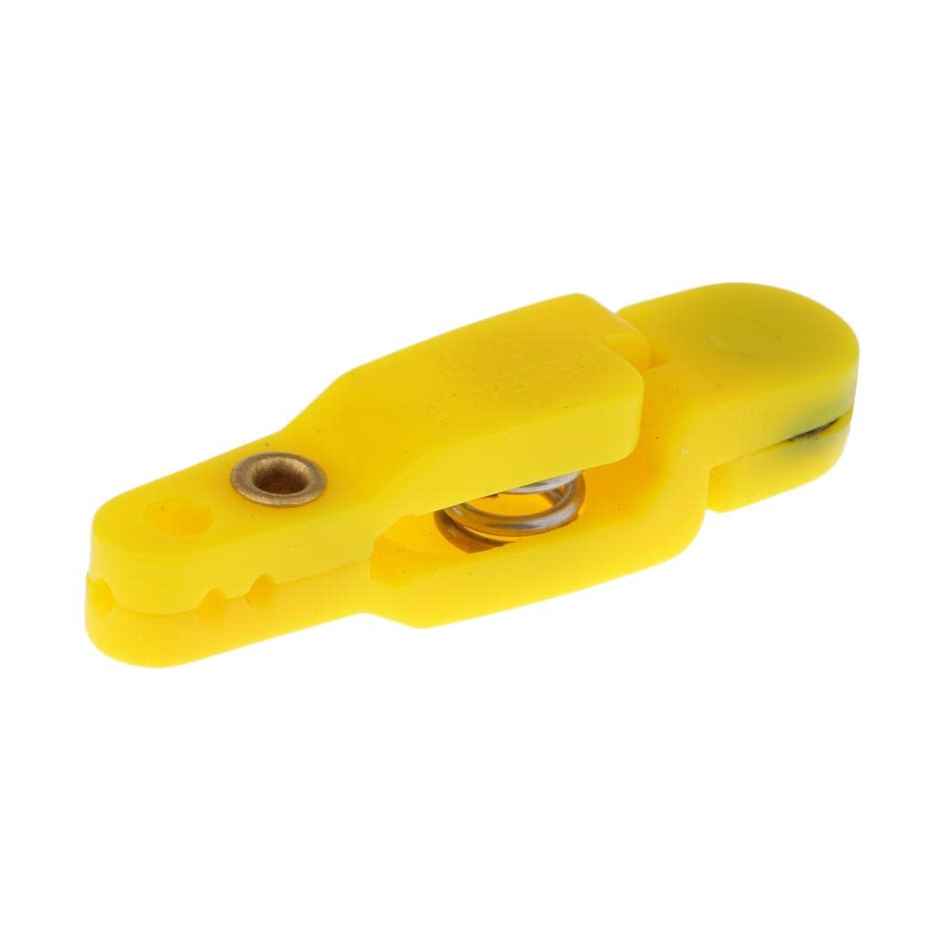 Baoblaze Kit de Clips Pinzas Liberación de Sedal Outrigger Kite Almohadilla Arte de Peces Pesca de Métodos Pesqueros, 4pcs