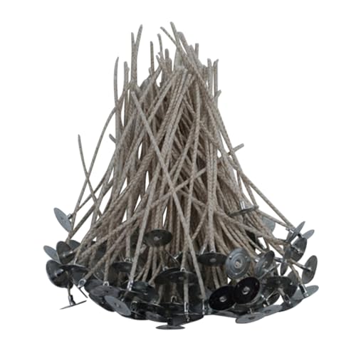 200 pzas Mechas de Algodón Preenceras para Velas