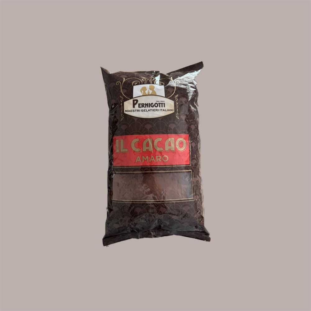 Lucgel Cacao Amaro 20/22 per Preparazioni Dolciarie e Gelati Pernigotti - 1 Kg -