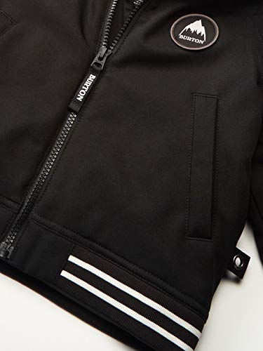Jaqueta bomber infantil Burton, preta verdadeira, 3T