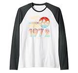Photo Gallery compleanno legendary since marzo 1972 regalo maglia con maniche raglan Photo Gallery compleanno legendary since marzo 1972 regalo maglia con maniche raglan