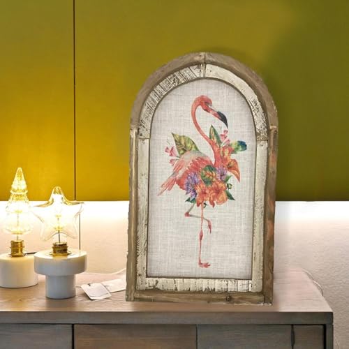 Oiseau rose pour décoration murale colorée de studio - 3