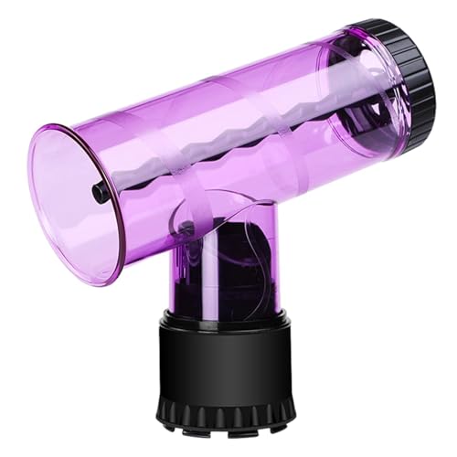 Herramienta difusora de cabello, accesorio universal para rizar el cabello, construcción de policarbonato, diseño de flujo de aire ajustable, accesorio de pelo rizado para textura ondulada natural