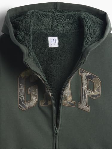 Image of GAP Boys' Cozy Logo Full Zip