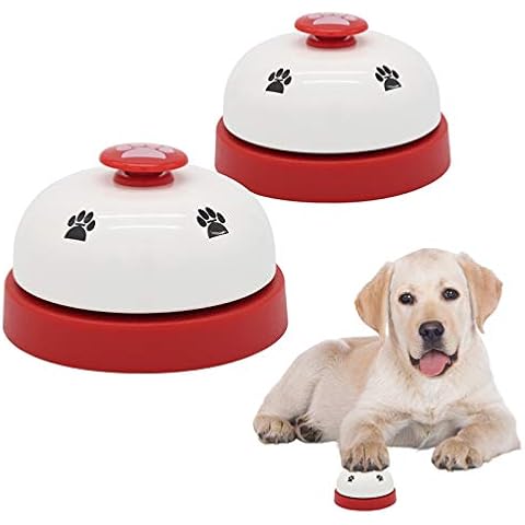 AK KYC 2 Pack Training Bells for Pet Potty Training Bell for Dogs Puppy Doorbells Pet Communication Device Dog Interactive Toys Cover