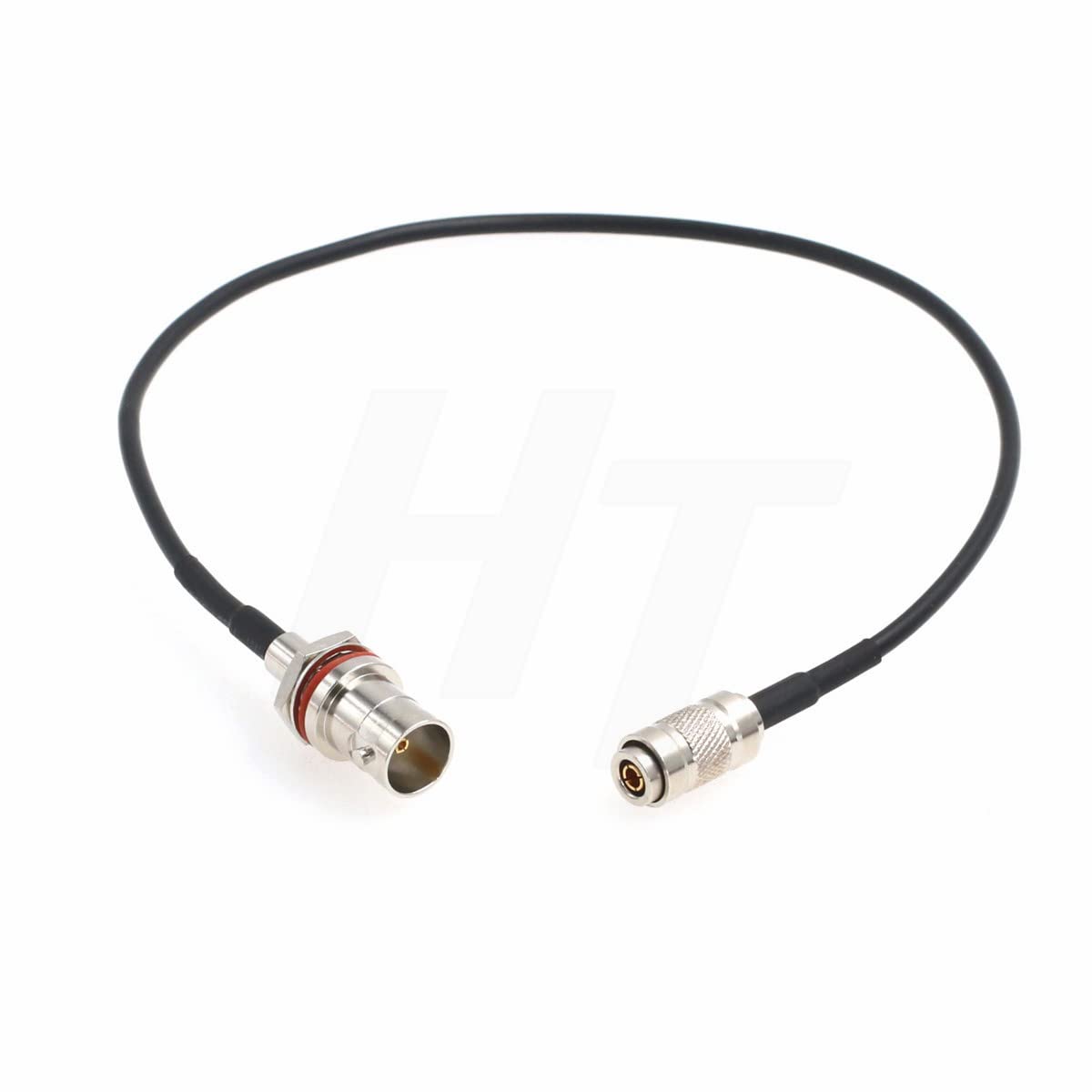 HangTon Camera Monitor HD 3G SDI Adapter Cable for Blackmagic RG174/U 75 ohm (1m, DIN 1.0/2.3 to Female BNC)