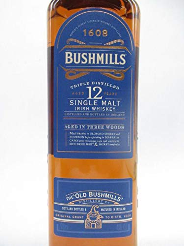 Amazon.co.jp: 【旧ボトル】ブッシュミルズ シングルモルト 12年 正規