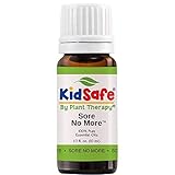 KidSafe Sore No More Synergy Essential Oil Blend. 10 ml (1/3 oz). Blend of: Citronella, Rosalina, Palmarosa, Black Pepper, Lavender, Fir Needle, Geranium Bourbon and Geranium Egyptian