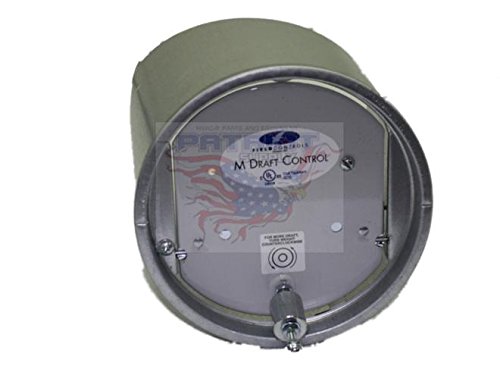 Field Controls 00963801 6M 6" M Barometric Draft Control For Residential Oil, Wood and Coal