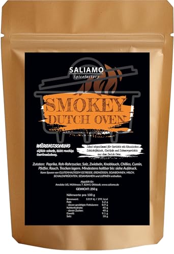Saliamo | Smokey Dutch Oven Gewürzmischung, Schichtfleisch, Schmorgericht und Eintöpfe aus dem...