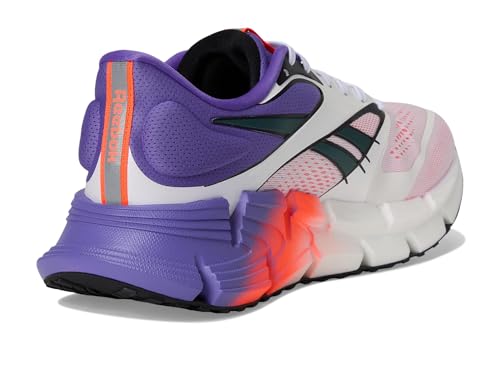 Reebok Men's Floatzig 2 White/Royal Purple/Flash Orange 10 Medium