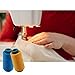 12 Color Sewing Machine Thread 40S/2 2500 Yard Per Overlock Cone Polyester Sewing Threads for Sewing Quilting Machines, DIY Sewing, Hand Embroidery, Serger