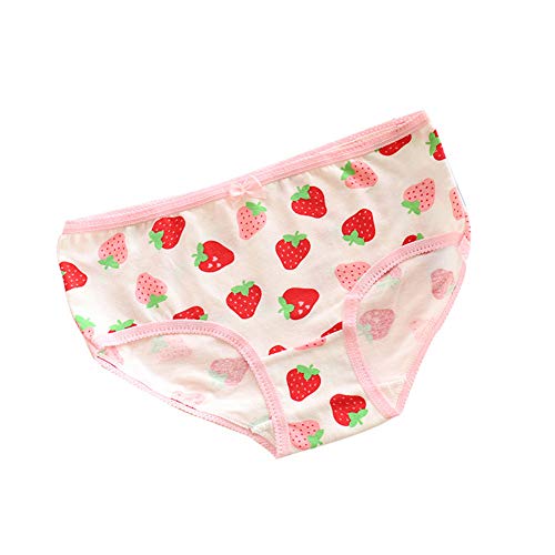 BLESSI 5 Pack Cute Cartoon Cherry Strawberry Printied Underpants