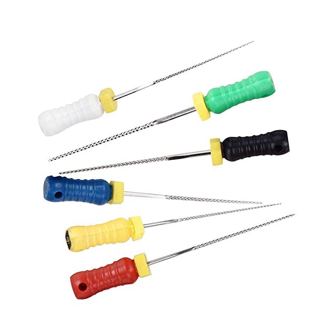 Image of Dental Niti-K-Files(21Mm,Assorted(#45-80))(Pack Of 6Pc)