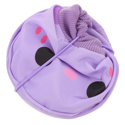 Toyvian Collar Quirúrgico para Mascotas Suave y Ajustable Collar Isabelino Anti-Lamidos y Mordiscos Tamaño M para Perros y Gatos de 8-10 LB Cono Protector Postoperatorio Color Púrpura