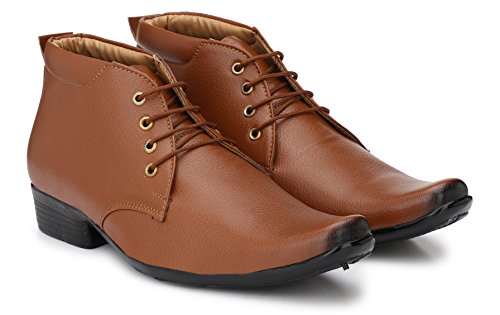Image of Andrew Scott Men's Synthetic Leather Slip On Formal Shoes
