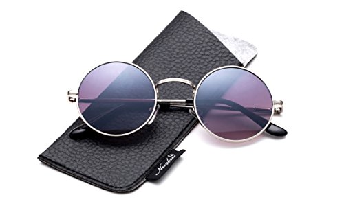 Round Retro John Lennon Sunglasses & Clear Lens Glasses Vintage Round Sunglasses