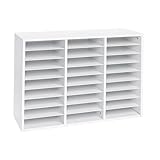 Really Good Stuff Mail Center - 1 Classroom Literature Organizer with 27 Slots – Keep Your Classroom, Office, or Home Office Organized, Durable, Easy Assembly