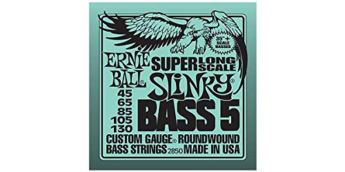 ERNIEBALL (A[j[{[) 5x[X Super Long Scale Slinky Bass 5