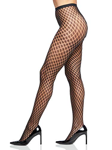 Preisvergleich Produktbild Berkshire Women's Trend Diamond Net Pantyhose, Black, 3-4