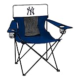Logo Brands MLB New York Yankees Elite Chair, Team Color, One Size