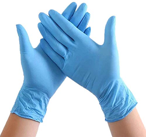 Wowtowel Disposable Nitrile Gloves- 100count -rubber Latex Free, 1count