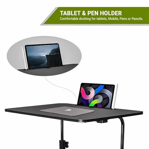 Image of Ardith Multi-Purpose Laptop Desk for Study and Reading with Foldable Non-Slip Legs Reading Table Tray /Laptop Table, Laptop Stands, Laptop Desk,Foldable Study Laptop Table (Height 02)