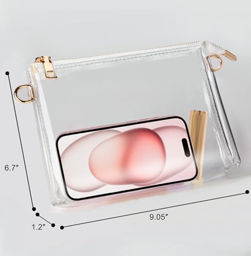 Stadium Approved Clear Crossbody Bag - Small Clear Bag for Events & Concerts3
