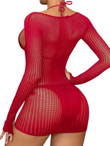 Image of Lilosy Beach Swimsuit Single Cover Up Women Dress Bathing Suit