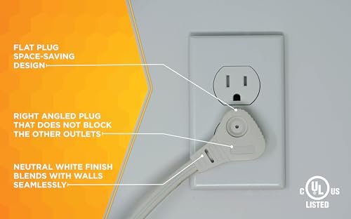 Woods 2232 Angled Flat Plug Extension Cord thumb #6