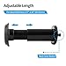 Cionyce Safety Door Viewer Peephole, 200-Degree Door Viewer Front Door Peepholes with Heavy Duty Privacy Cover for 1.57