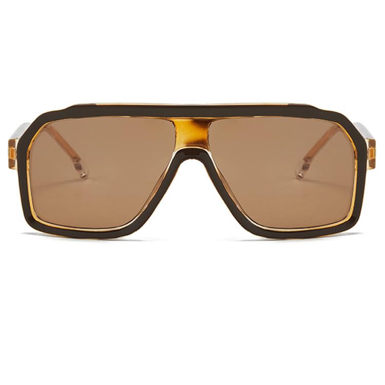 bullabulling Oversized Retro pilot Sunglasses Womens Mens Trendy 70s Vintage Sun Glasses UV400