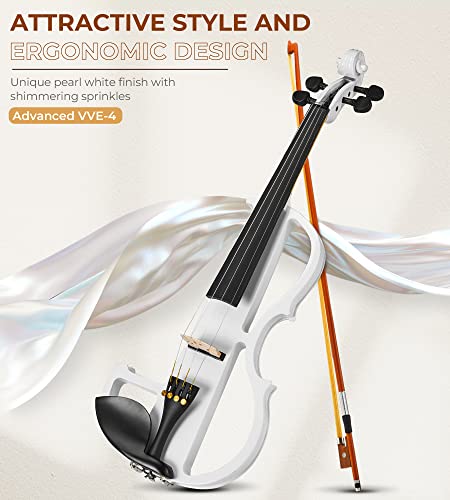 Vangoa VVE-4 Electric Violin 4/4 Full Size Silent Violin Set thumb #2