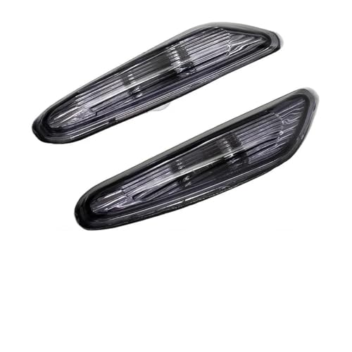Clignotants latéraux voiture pour BMW E46 E60 E61 E83 feu répétiteur rétroviseur gris blanc